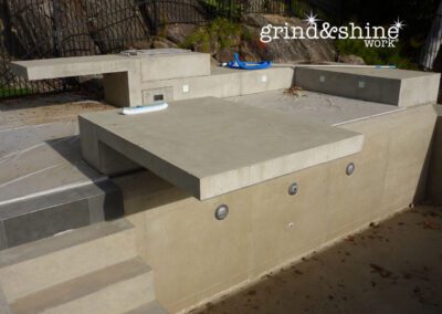 Concrete Grinding Pool Diving Features
